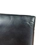Louis Vuitton Black Leather Bi-Fold Wallet