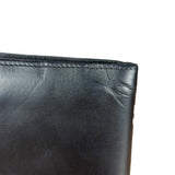 Louis Vuitton Black Leather Bi-Fold Wallet