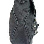 Gucci GG Vintage Black Horsebit Flap Shoulder Bag