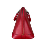 Louis Vuitton Red Epi Alma Handbag