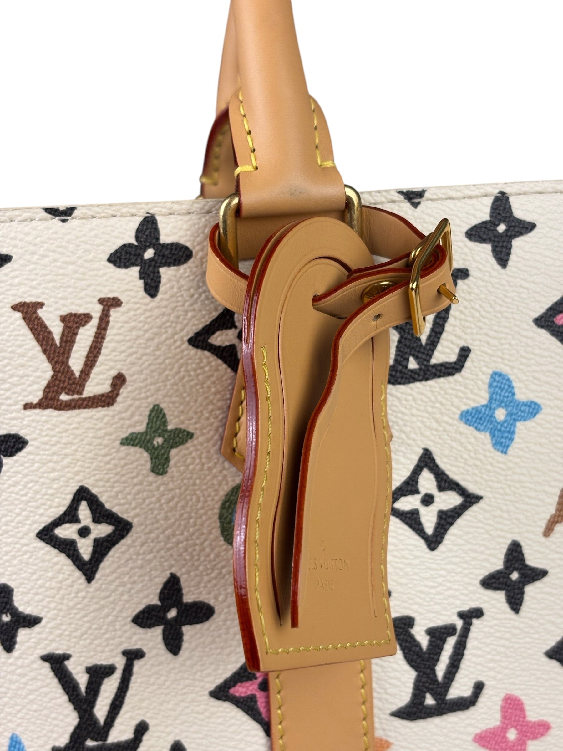 Louis Vuitton x Tyler Cream Monogram Craggy Sac Plat Tote