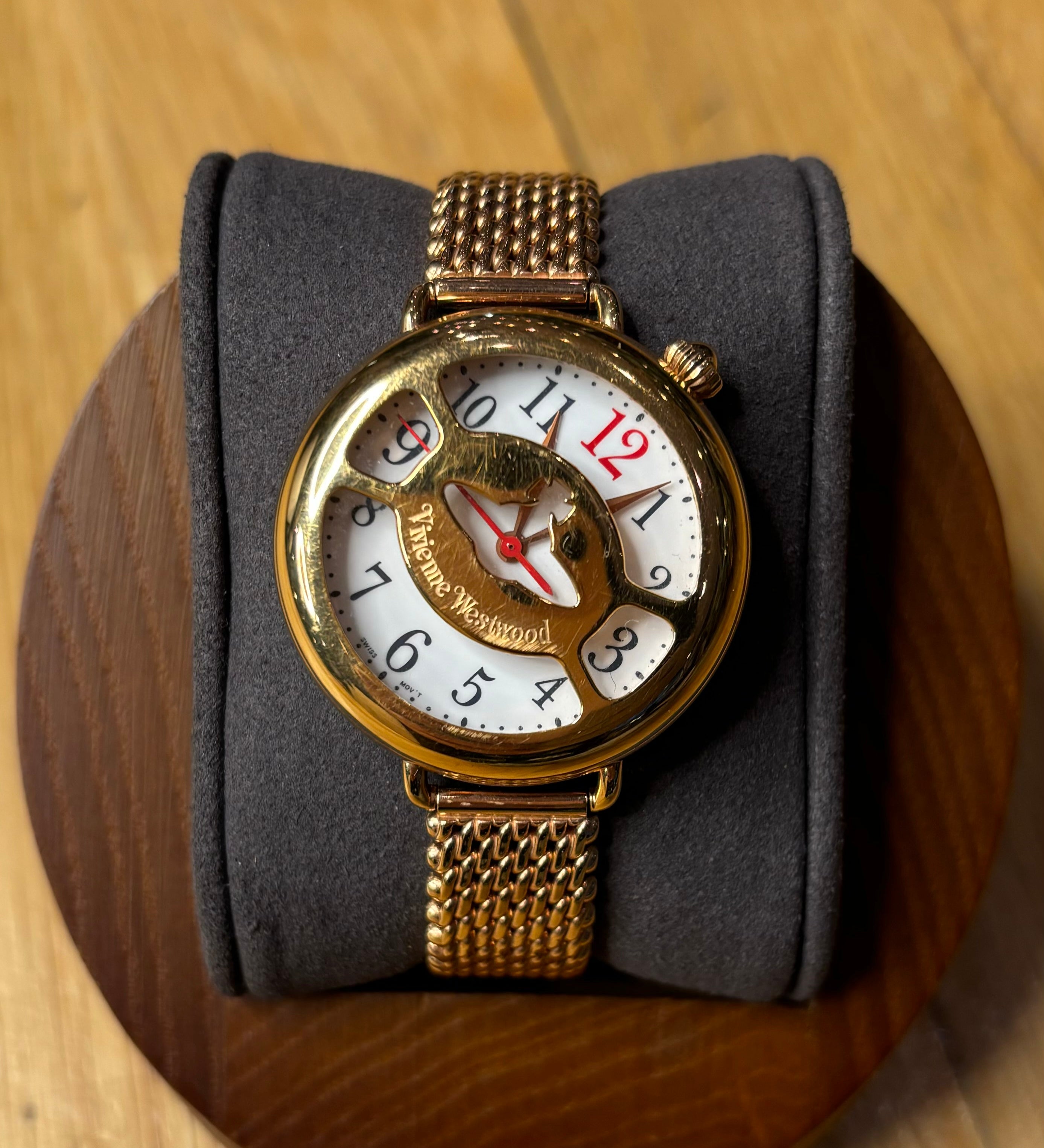 Vivienne Westwood Rose Gold Orb Watch