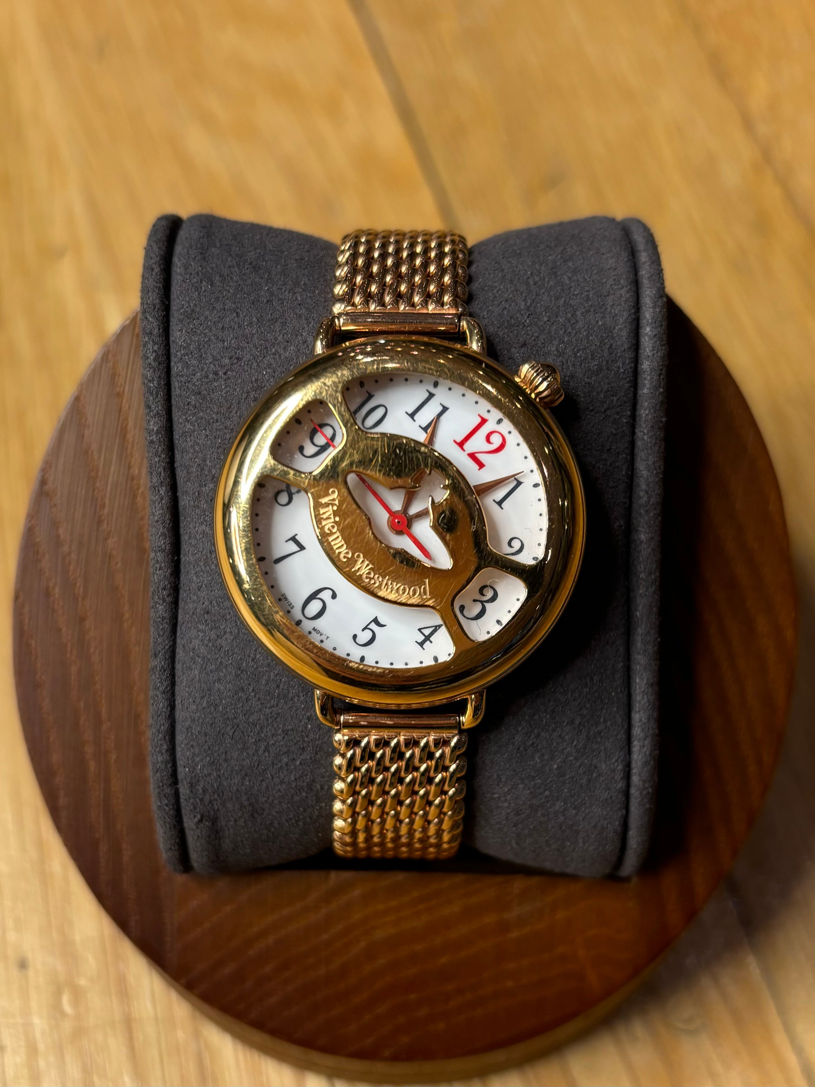 Vivienne Westwood Rose Gold Orb Watch