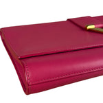Saint Laurent Pink Leather Y Ligne Clutch
