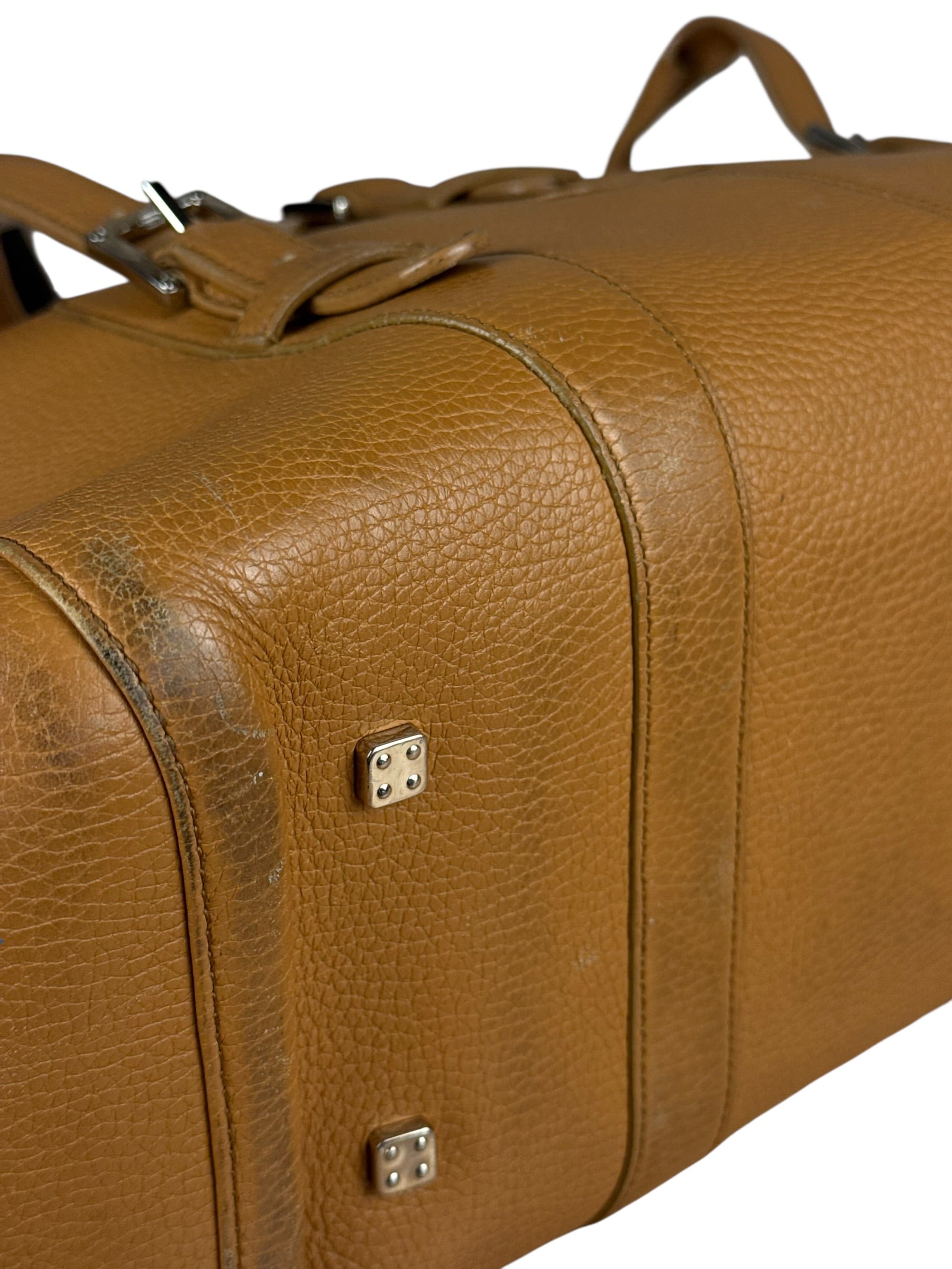 Loewe Brown Leather Senda Top Handle Bag