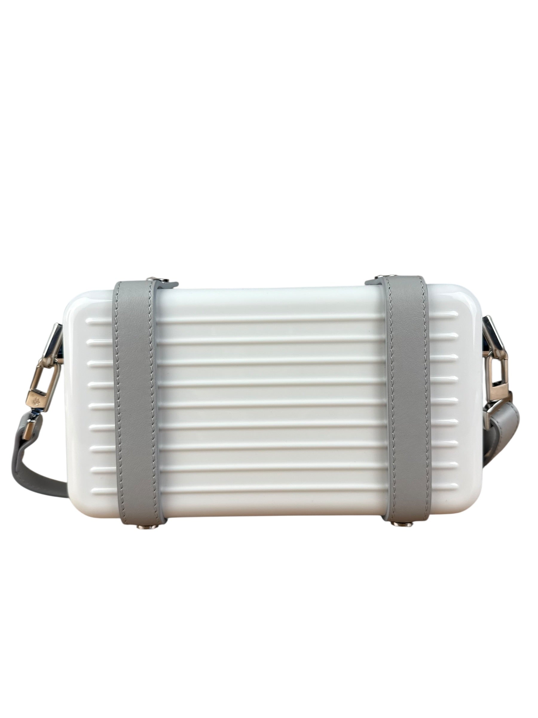 Rimowa Personal Polycarbonate Crossbody Clutch White