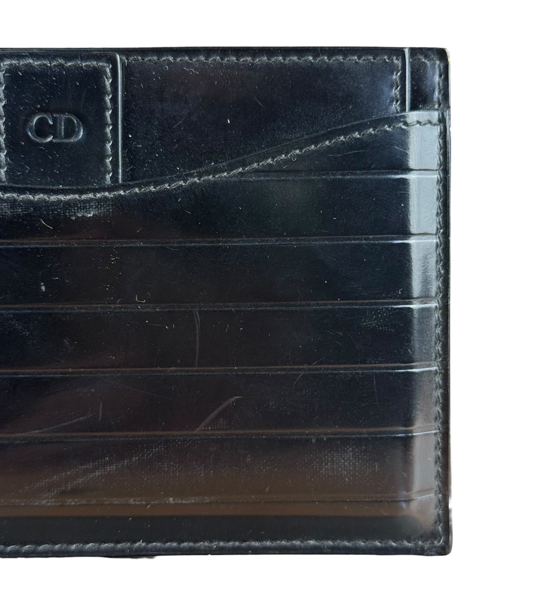Dior Beauty Black Leather Slip Mirror