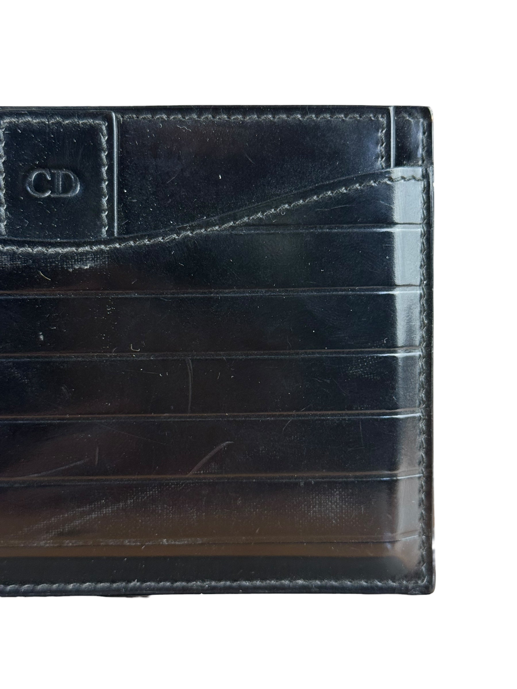 Dior Beauty Black Leather Slip Mirror
