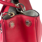 Christian Dior Red Leather Diorissimo Tote