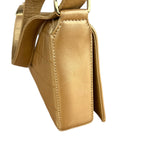 Chanel Gold Leather East West Shoulder Bag 2001