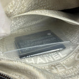 Chanel Black/Beige Tweed Clover Hobo Shoulder Bag '05-'06