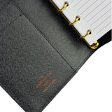 Louis Vuitton Black EPI Leather Agenda MM