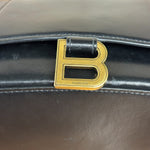 Balenciaga Black Hourglass Top Handle