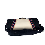 Chanel Navy Cloth Sport Line Shoulder Bag 2005