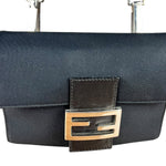 Fendi Nylon FF Baguette Shoulder Bag