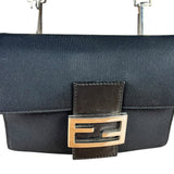 Fendi Nylon FF Baguette Shoulder Bag