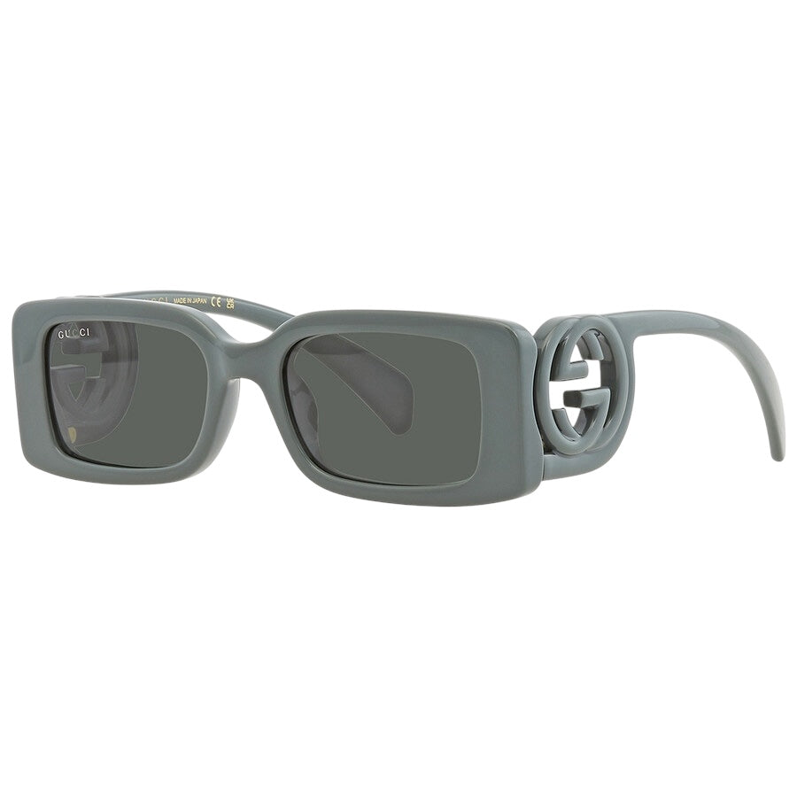 Gucci Grey Smoke Square Sunglasses