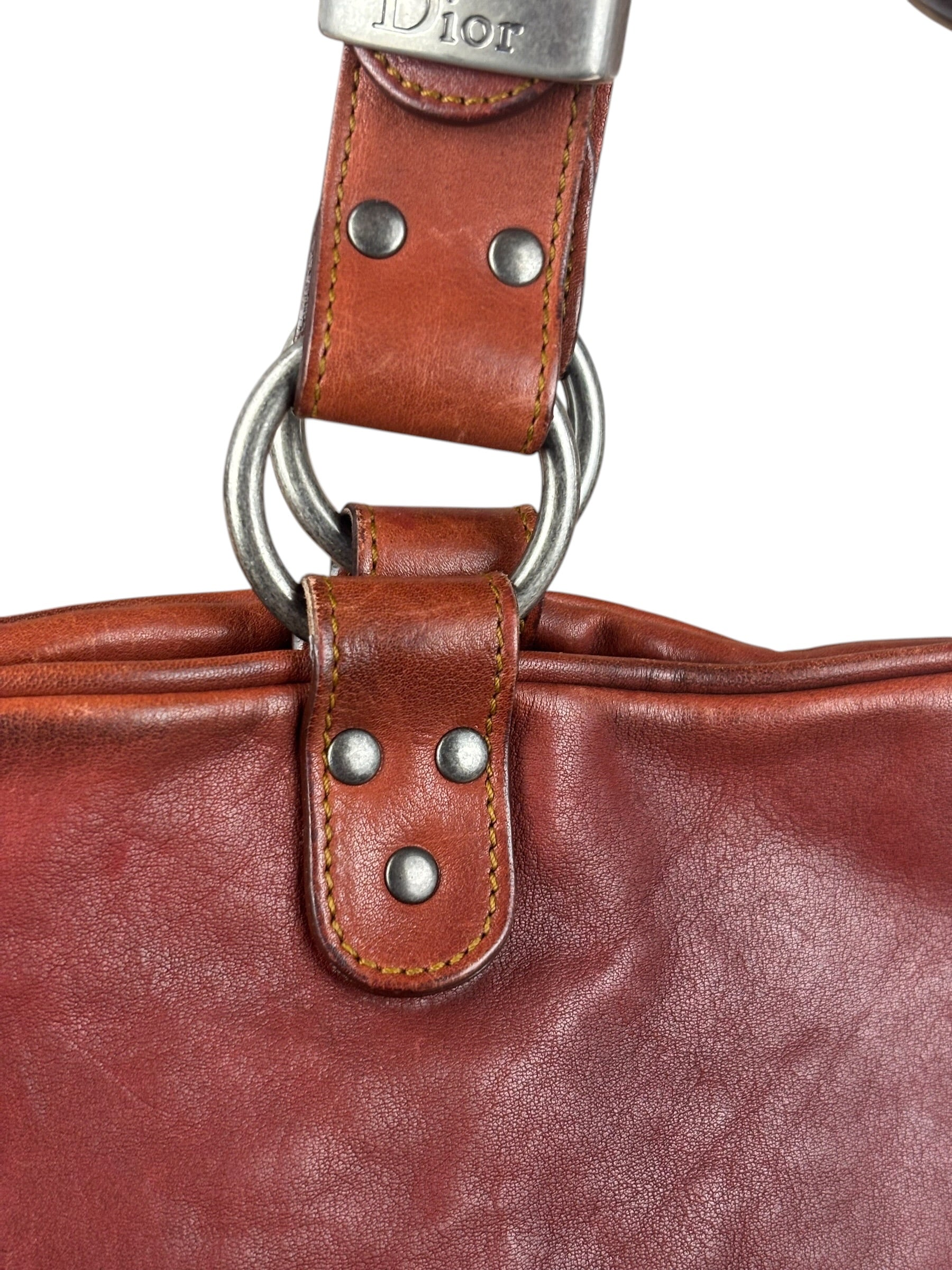 Christian Dior Vintage Gaucho Saddle Shoulder Bag