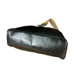 Prada Shoulder Bag Green Canvas Strap