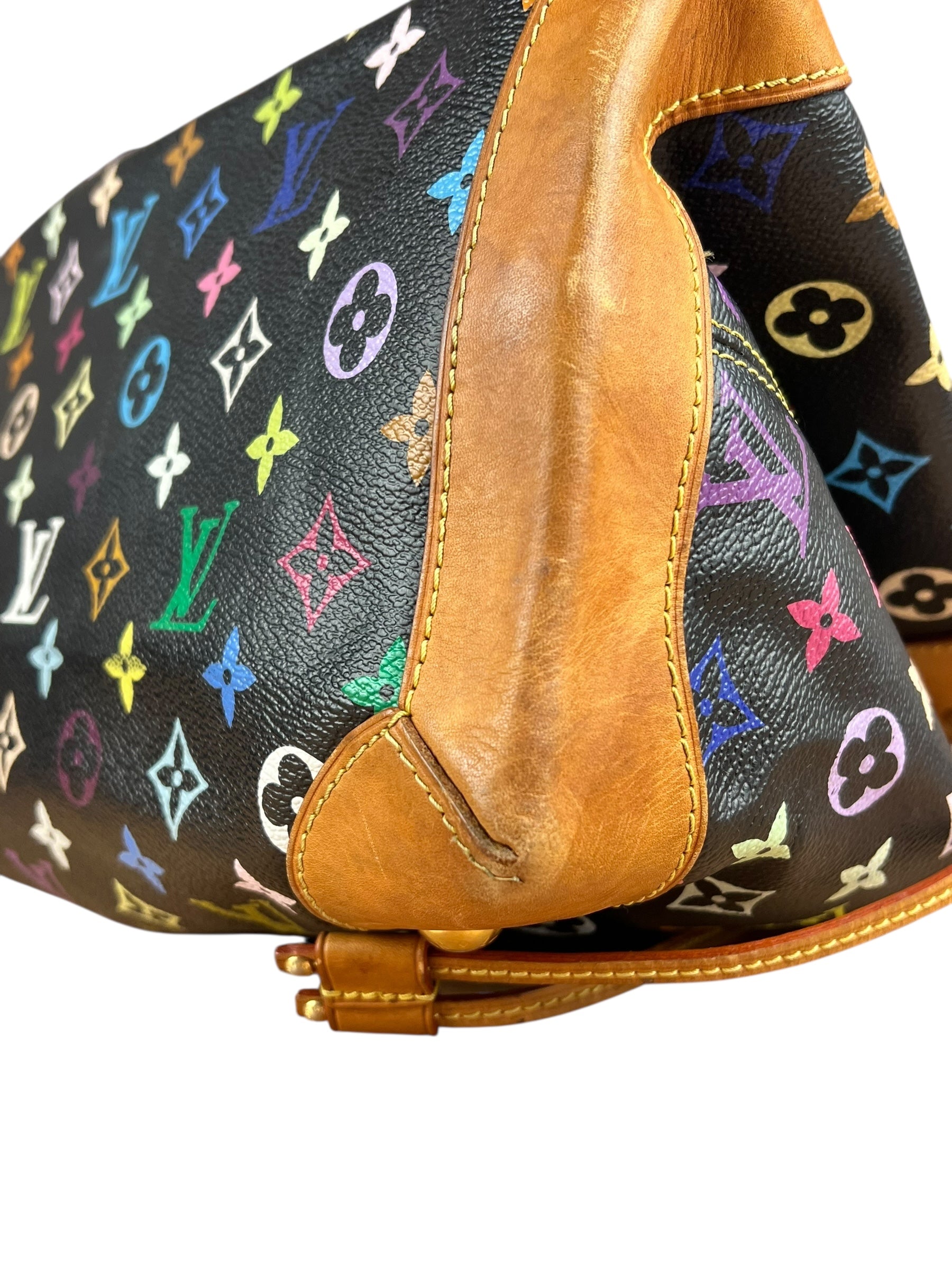 Louis Vuitton Black Murakami Ursula Handbag