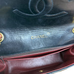 Chanel CC Black Classic Flap Bag 1988