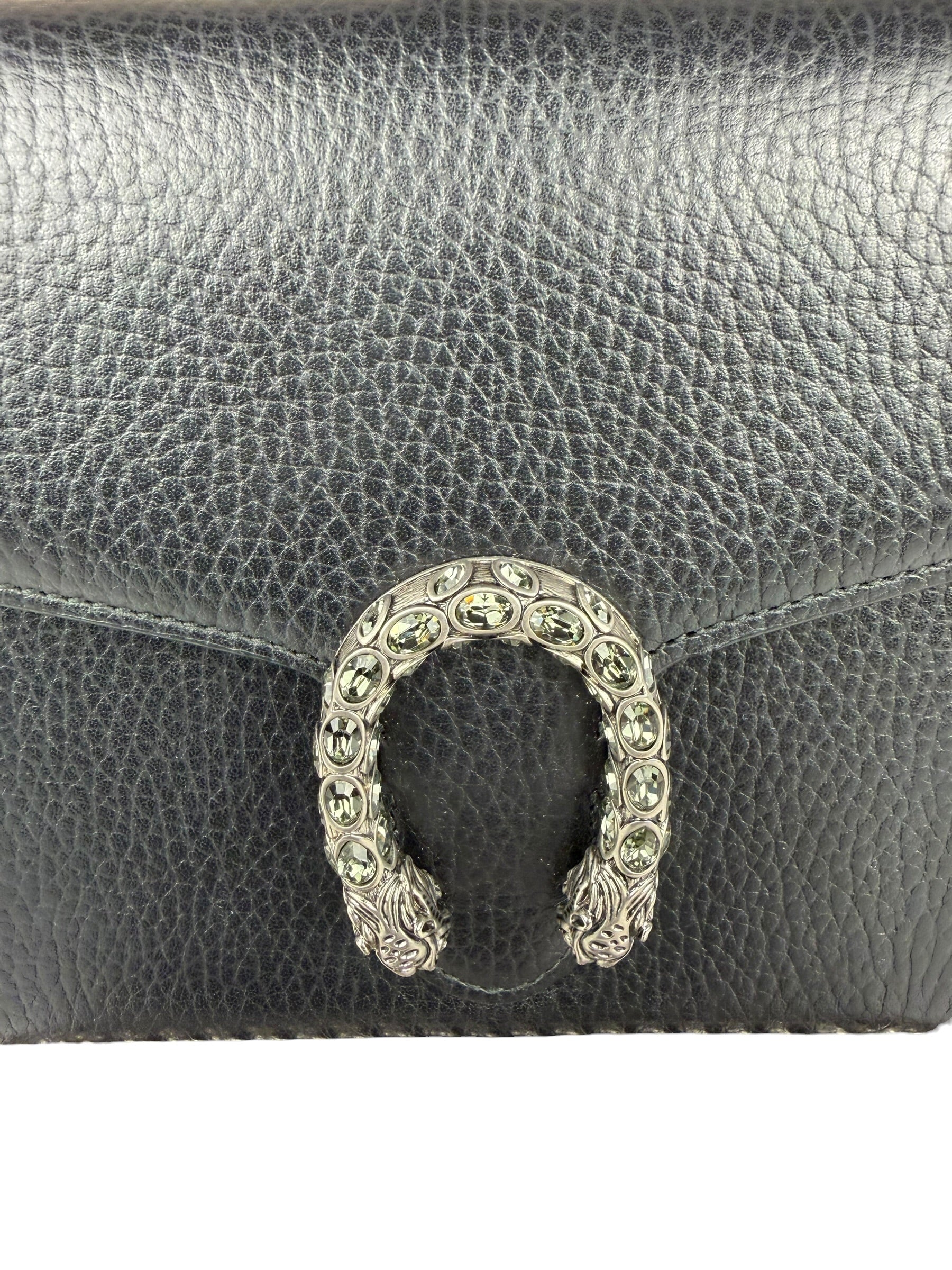 Gucci Black Dionysus Wallet On Chain