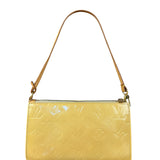Louis Vuitton Monogram Vernis Lexington Pochette Yellow