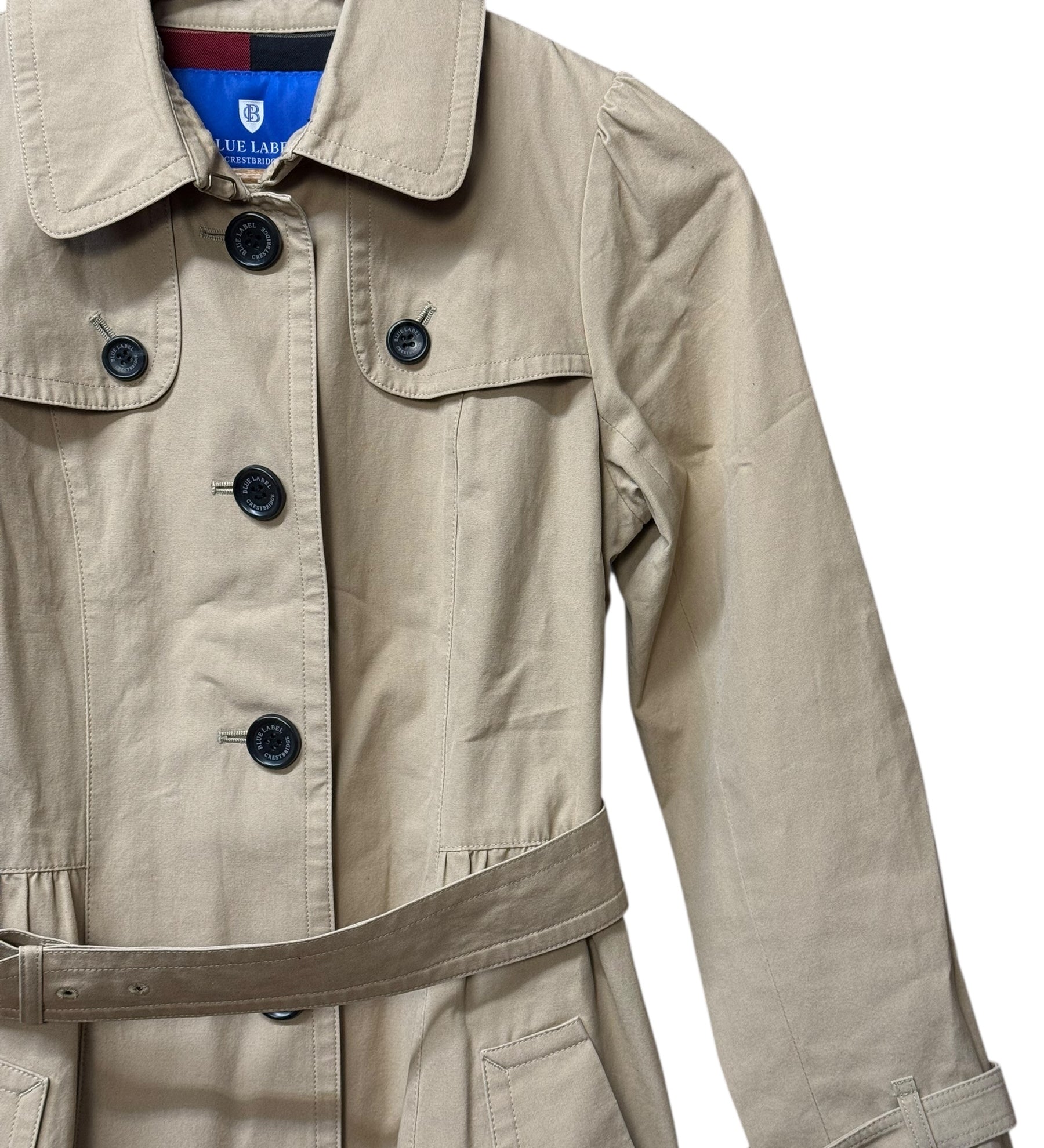 Blue Label Crestbridge Khaki Trench Coat