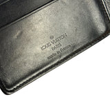 Louis Vuitton Black Leather Bi-Fold Wallet