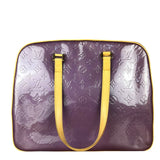 Louis Vuitton Vernis Purple Sutton Handbag