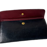 Chanel Vintage Navy Quilted Lambskin Flap Bag 1989