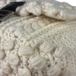 Fendi Vintage Leather Trim Knitted Wool Mamma Baguette