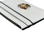 Versace White Leather Medusa Card Holder