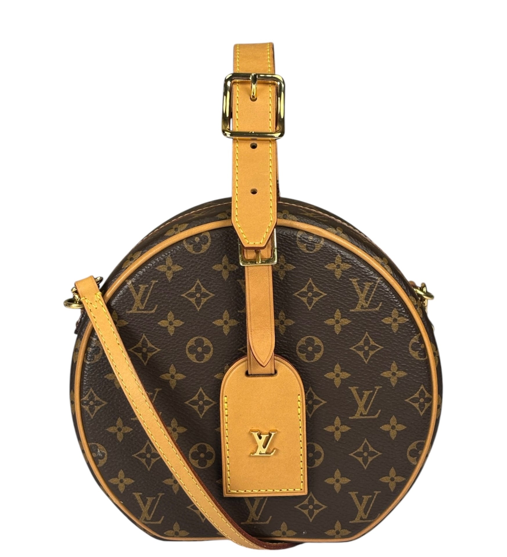 Louis Vuitton Monogram Petite Boite Chapeau Two-Way Bag