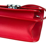 Chanel Red Calfskin Small Box Flap 2017