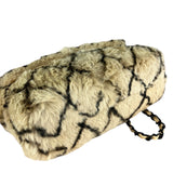 Chanel Matelasse Fur Coco Mark Chain Flap Bag '01