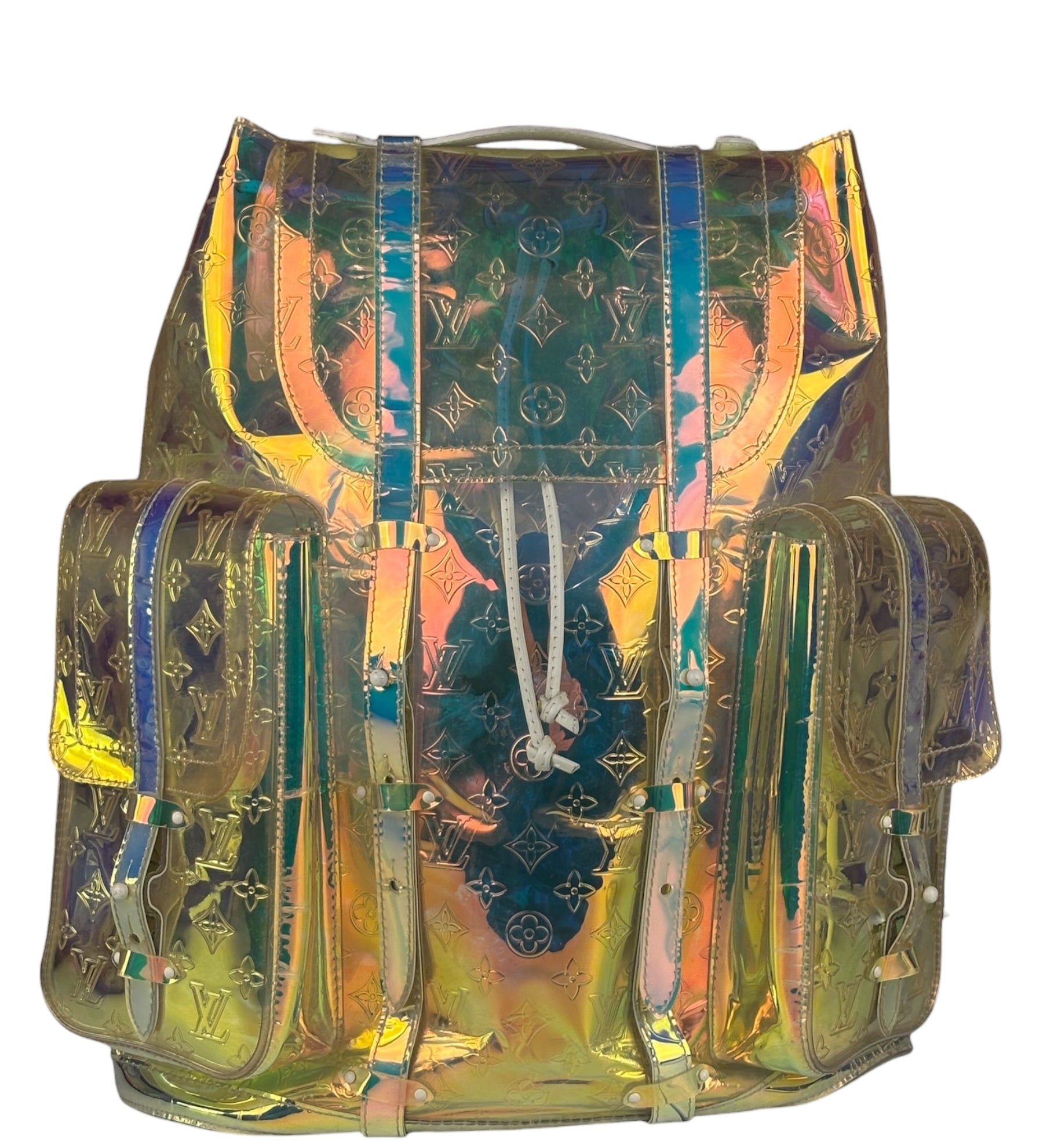 Louis Vuitton Christopher GM Backpack PVC Iridescent by Virgil