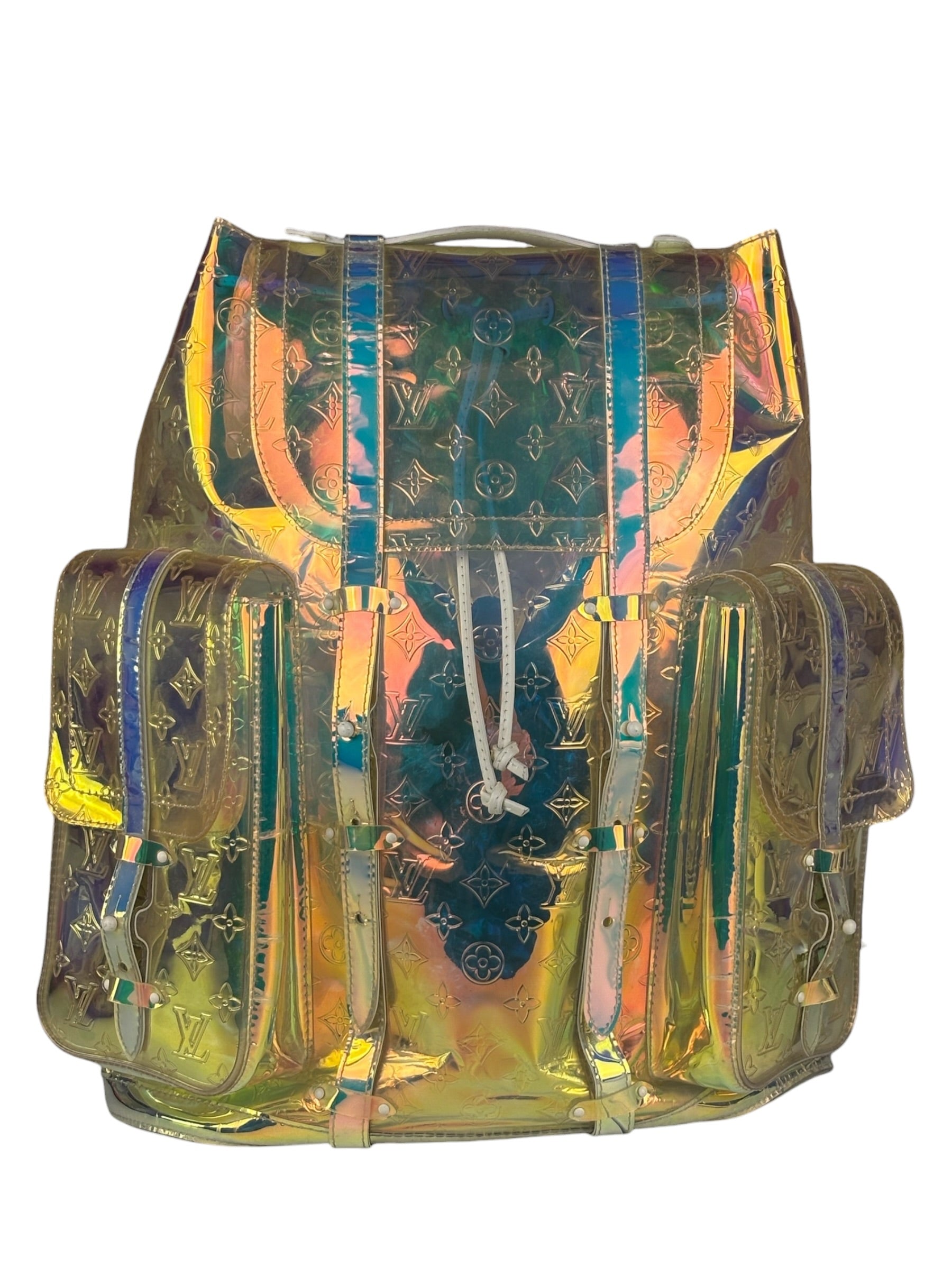 Louis Vuitton Christopher GM Backpack PVC Iridescent by Virgil