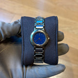 YSL Blue Dial Two Tone Dot Dial