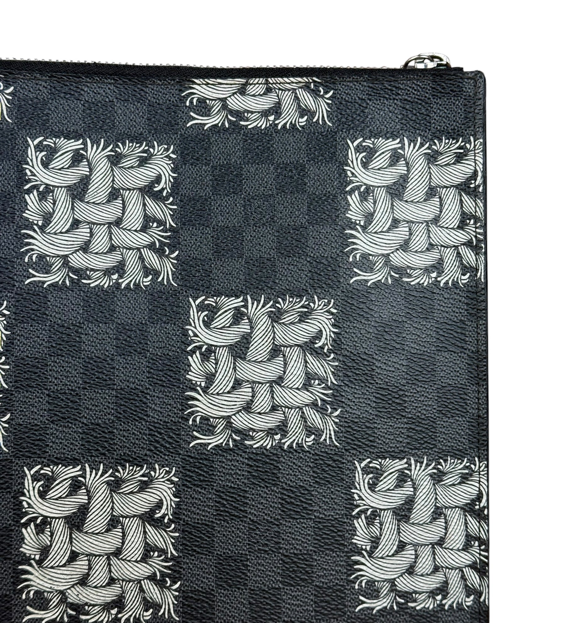 Louis Vuitton x Christopher Nemeth Damier Graphite Jour Pouch GM