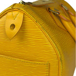 Louis Vuitton Yellow Epi Leather Speedy 25