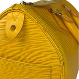 Louis Vuitton Yellow Epi Leather Speedy 25