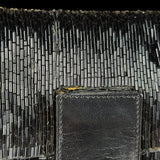 Fendi Beaded Baguette Black
