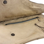 Christian Dior Beige Large Gaucho Double Saddle Shoulder Bag