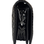 Chanel Black Patent Leather Boy Wallet on Chain Bag 2014