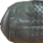 Bottega Veneta Black Intrecciato Leather 2Way Tote