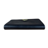 Prada Saffiano Zip Compact Wallet