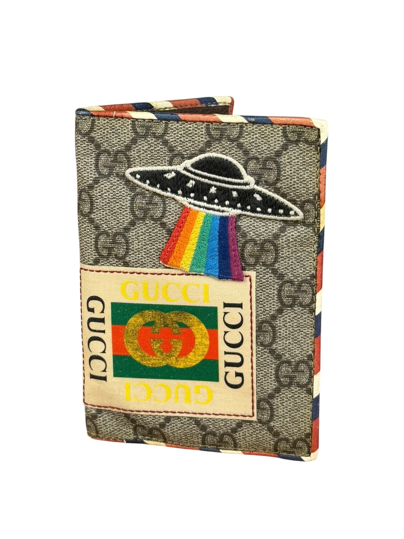 Gucci GG Courrier Bifold Wallet/Passport Holder