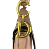 Christian Dior Blush Pink Mini Saddle Bag