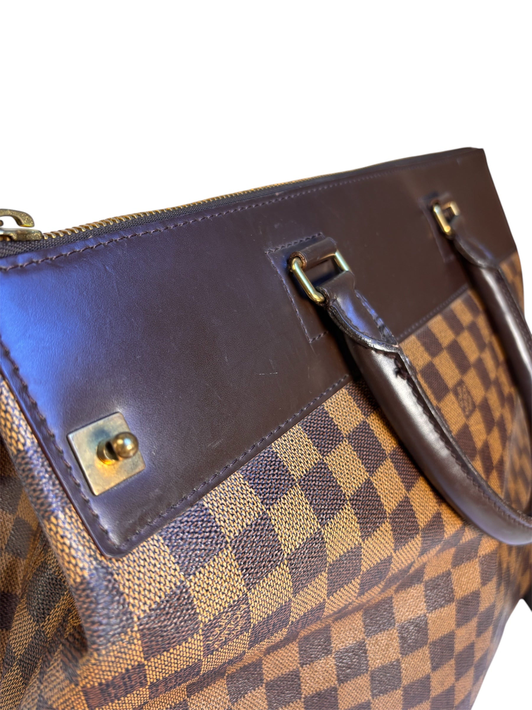 Louis Vuitton Damier Ebene Greenwich Handbag GM